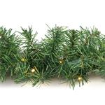 Solight 1V299, LED vianočná girlanda s ihličím, 7m, 112x LED, časovač, 230V, IP44