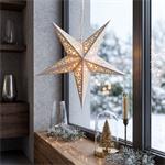 Solight 1v310, LED vianočná hviezda strieborná, závesná, časovač, 40cm, 15x LED, 2x AA