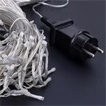 Solight 1V40-WW, LED vianočné záves, cencúle, 120 LED, 3m x 0,7m, prívod 6m, vonkajšie, teplé biele svetlo