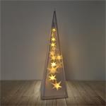 Solight 1V43, LED vianočná pyramída, 3D efekt svetla, 45cm