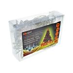 Solight 1V52-B, LED vianočný reťaz, hviezdy, 1,5m, 10x LED, 2x AA, modré svetlo