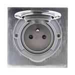 Solight 5B320, vstavaná podlahová zásuvka, IP55