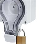 Solight 5B351, zásuvka IP66 s vypínačom, vodotesná a prachotesná