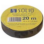 Solight AP02C, izolačná páska, 15mm x 0,13 mm x 20m, čierna