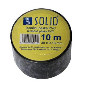 Solight AP07, izolačná páska, 38mm x 0,13 mm x 10m, čierna
