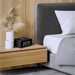 Solight CA07B, digitálny budík s Qi bezdrôtovú nabíjačkou, čierna