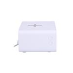 Solight CA07W, digitálny budík s Qi bezdrôtovú nabíjačkou, biela