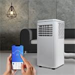 Solight DAC-9000, mobilná klimatizácia 9000 BTU, smart WiFi, chladenie, odvlhčovanie, ventilátor
