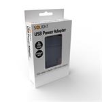 Solight DC47, USB nabíjací adaptér, 1x USB, 2400mA, AC 230V, čierny