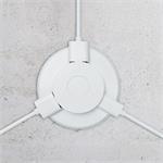 Solight DC63-PD24, USB A+C 24W PD výsuvná nabíjačka, biela