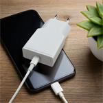 Solight DC70A, USB-C nabíjačka, 20W fast charger, biela