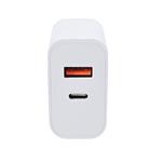 Solight DC71, USB A+C nabíjací adaptér, 20W, fast charger
