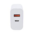 Solight DC71, USB A+C nabíjací adaptér, 20W, fast charger