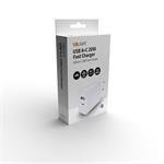 Solight DC71, USB A+C nabíjací adaptér, 20W, fast charger