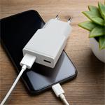 Solight DC71A, USB A+C nabíjací adaptér, 20W, fast charger