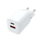 Solight DC75, USB-C + USB-A fast charger GaN 33W PD