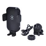 Solight DC91Qi, bezdrôtová nabíjačka do auta Qi 15W s automatickým uchytením
