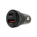 Solight DC92, fast charger do auta 30W USB-C + A