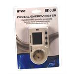 Solight digitálny merač spotreby el. energie, veľký displej, LED indikácia