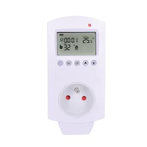 Solight DT40, termostaticky spínaná zásuvka, zásuvkový termostat, 230V/16A