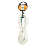 Solight flexo šnúra, 3x 1,5mm2, biela, 3m
