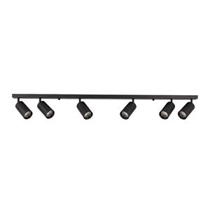 Solight GU10 bodové osvetlenie Enzo, 6x GU10, 119cm, čierna