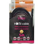 Solight HDMI kábel M/M, 5.0m, prepojovací, blister