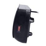 Solight KP07B, nástenný keramický ohrievač, 2000 W, čierny