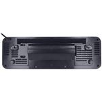 Solight KP07B, nástenný keramický ohrievač, 2000 W, čierny