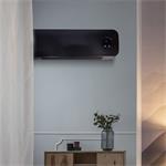 Solight KP07B, nástenný keramický ohrievač, 2000 W, čierny
