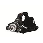 Solight LED čelové svietidlo SUPER POWER, 900lm, 3x Cree LED, 4 x AA