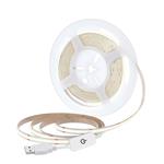 Solight LED COB opasok, 3m, 7W/m, 500lm/m, neutrálna biela, USB napájanie, vypínač, 8mm