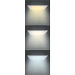 Solight LED mini panel CCT, podhľadový, 6W, 450lm, 3000K, 4000K, 6000K, štvorcový