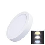 Solight LED mini panel CCT, prisazený, 12W, 900lm, 3000K, 4000K, 6000K, okrúhly