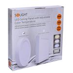 Solight LED mini panel CCT, prisazený, 18W, 1530lm, 3000K, 4000K, 6000K, okrúhly