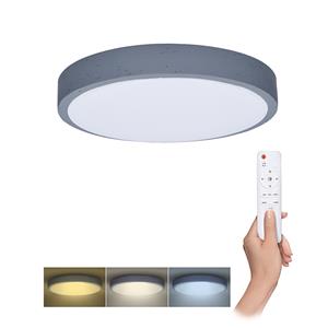 Solight LED osvetlenie Grey s diaľkovým ovládačom, 38cm