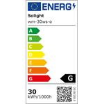 Solight LED reflektor Easy so senzorom, 30W, 2400lm, 4000K, IP44, čierny