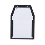 Solight LED solárna lampáš nástenná, teplá biela, 12x17cm, čierna