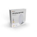 Solight LED stropní svietidlo PLAIN, 15W, 1000lm, 3000K, okrúhle, 26cm