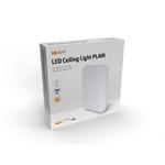 Solight LED stropní svietidlo PLAIN, 15W, 1000lm, 3000K, štvorcové, 28cm