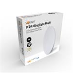 Solight LED stropní svietidlo PLAIN, 15W, 1000lm, 4000K, okrúhle, 26cm