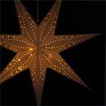 Solight LED vianočná hviezda, závesná, 60cm, 20x LED, 2x AA