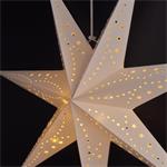 Solight LED vianočná hviezda, závesná, 60cm, 20x LED, 2x AA
