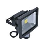 Solight LED vonkajší reflektor, 20W, 1400lm, čierna