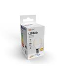 Solight LED žiarovka, miniglobe, 6W, E14, 3000K, 510lm, biele prevedenie