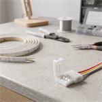 Solight napájací konektor pre 8mm LED pásky, 3pinový s 15cm vodičom