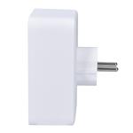 Solight P109C, rozbočovač, 1x 16A + 2x 2,5A, 2xUSB A+C, biely, vypínač