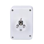 Solight P109C, rozbočovač, 1x 16A + 2x 2,5A, 2xUSB A+C, biely, vypínač