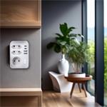 Solight P109PD20, rozbočovač, 1x 16A + 2x 2,5A, 2xUSB A+C 20W PD, biely, vypínač