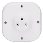 Solight P112-PD20, rozbočovač 3x 16A, USB A+C rychlonabíjačka 20W PD, biely
